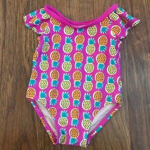 Tea pineapple one piece Swimsuit